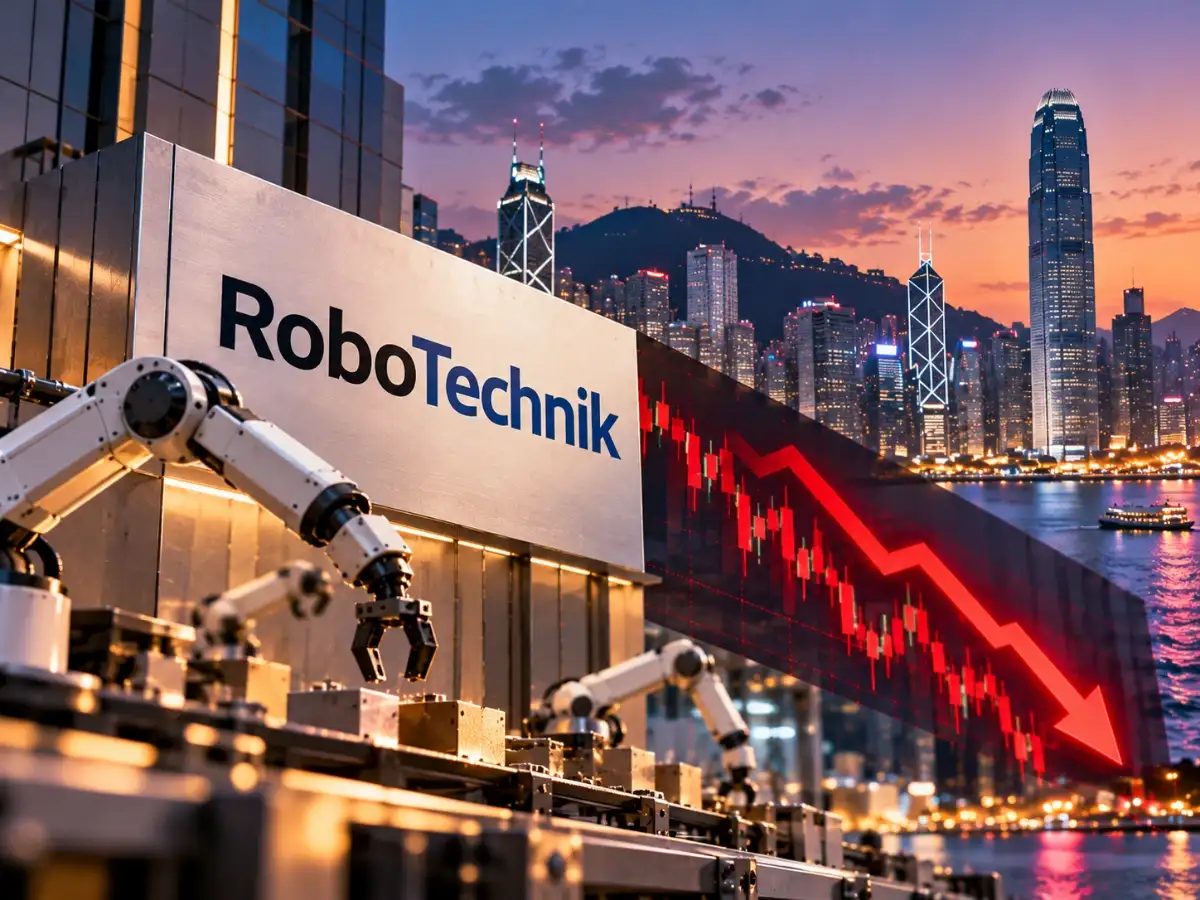 Global Market: RoboTechnik slides below IPO price in weak Hong Kong debut