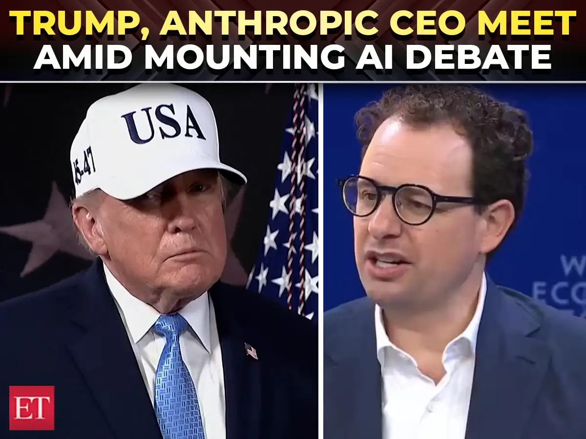 'If something is bad, they have to fix it': Trump, Anthropic CEO Amodei meet amid mounting AI debate 