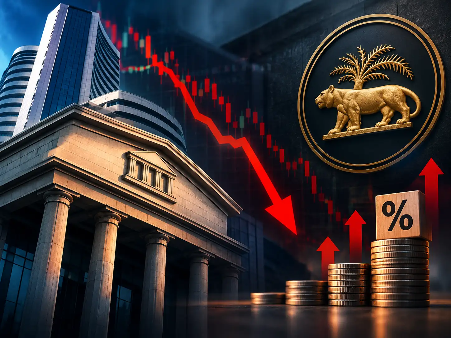 Nifty Bank crashes 1,800 points in 2 days, slips below 54K for first time in 4 months. What’s next?