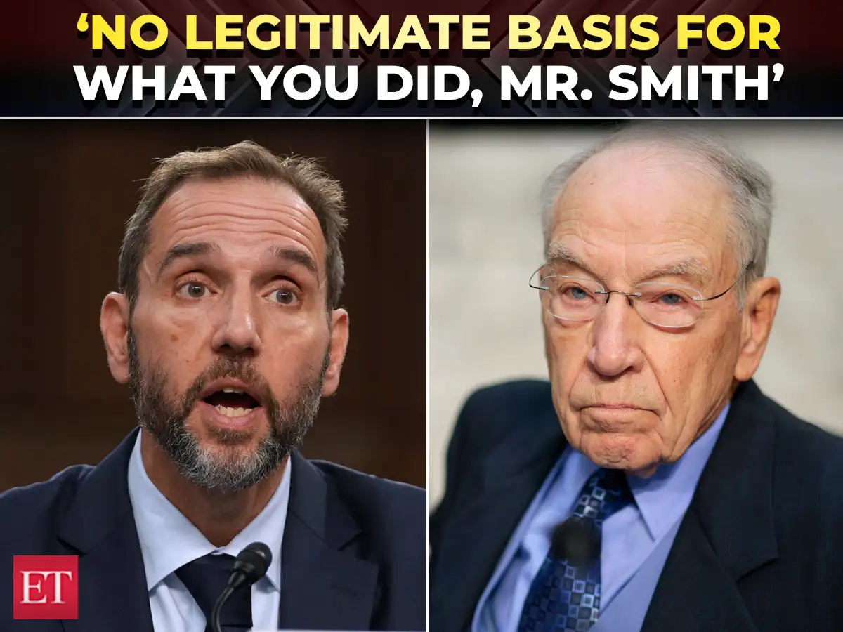 ‘You ran a corrupt operation…’: Chuck Grassley vs Jack Smith explodes over Arctic Frost probe 