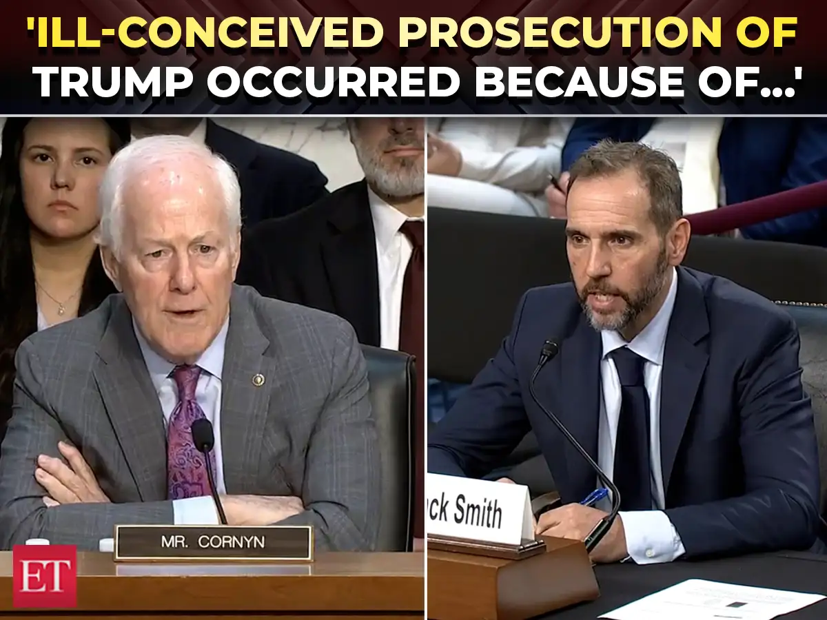 'The original sin…':  Cornyn goes after Garland over Jack Smith appointment at Senate hearing 