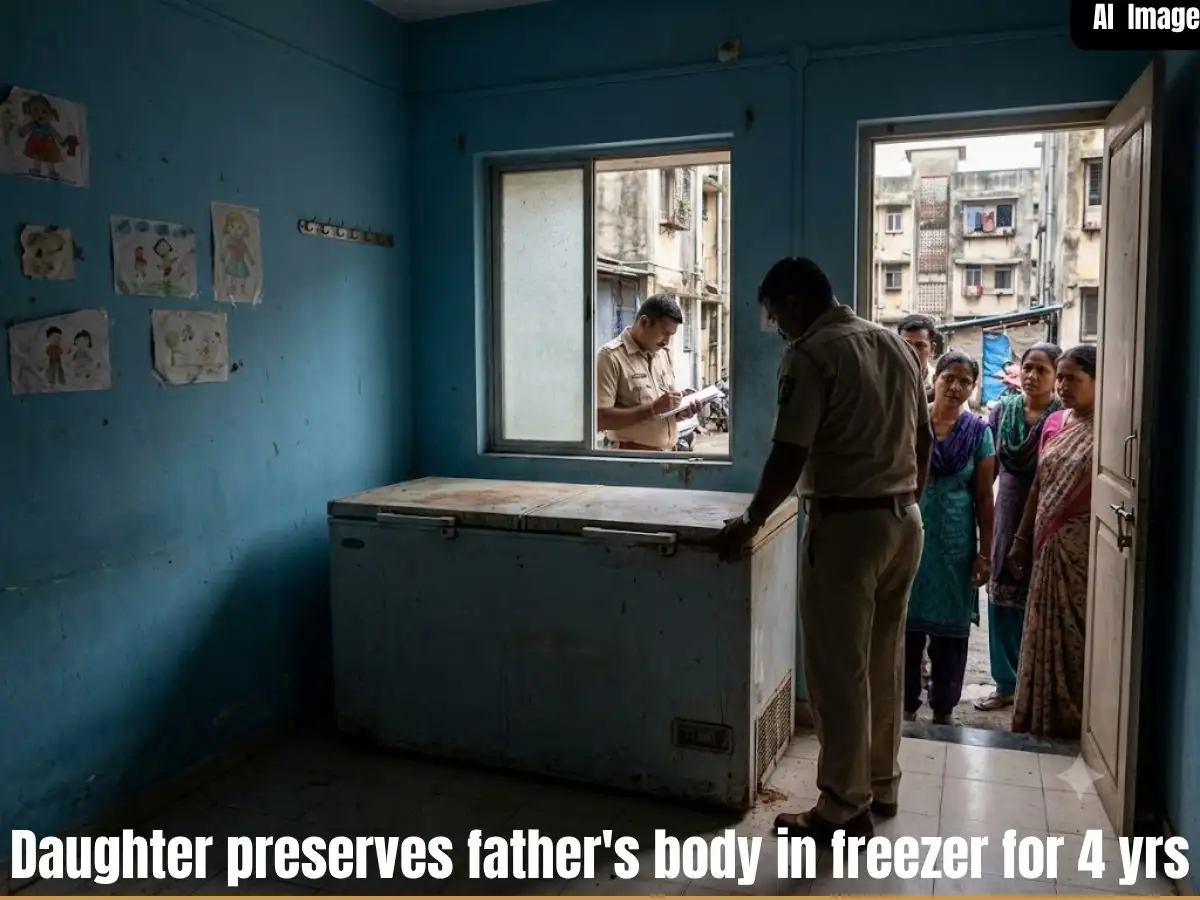 Mumbai daycare shocker: Daughter who believed in rebirth preserved father's body in freezer for 4 years, paid ₹1.6 lakh monthly to agency to preserve it 