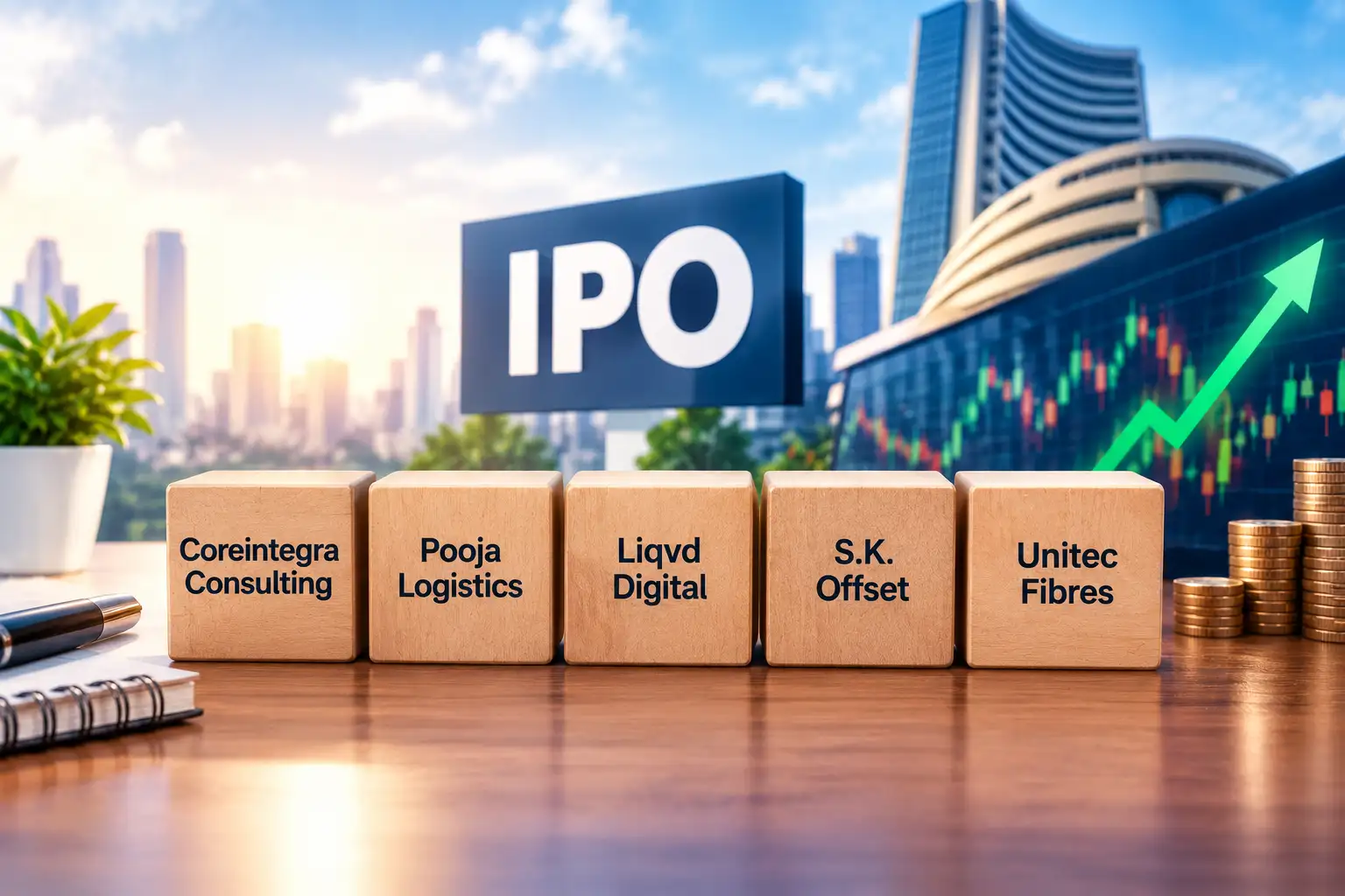5 SME IPOs to list today: Liqvd Digital, Unitec Fibres among most subscribed issues