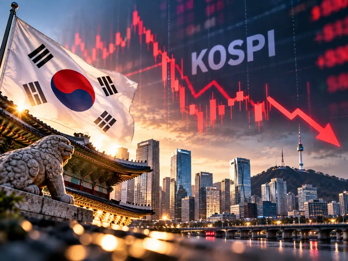 Global Market: South Korea stocks erase gains as Kospi eyes steepest quarterly fall since 2020