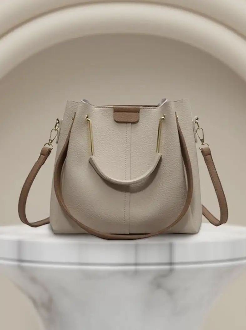 Image for HorseandHashDetachableStrapStructuredShoulderBag