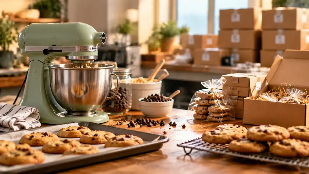 In 2015, a Pennsylvania couple spent $50 on a used mixer for a side hustle; years later, their cookie brand grew into a multimillion-dollar dessert company shipping nationwide 