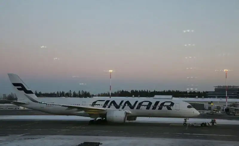 On 30 September 1978, a Finnish man hijacked a flight. His demands were four bottles of whisky, a chauffeured limousine and 24 hours alone with his wife 