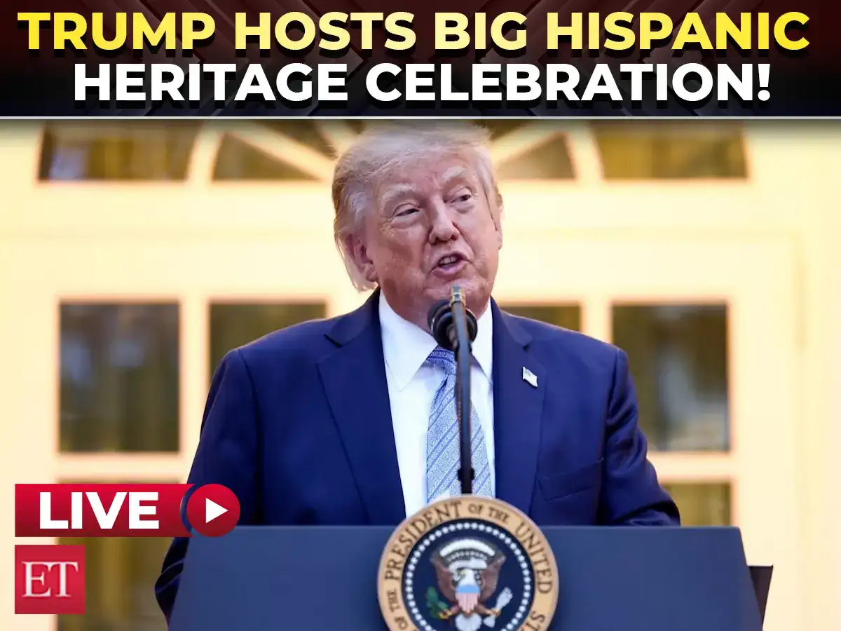 Trump LIVE | POTUS hosts Hispanic Heritage month celebration at White House 