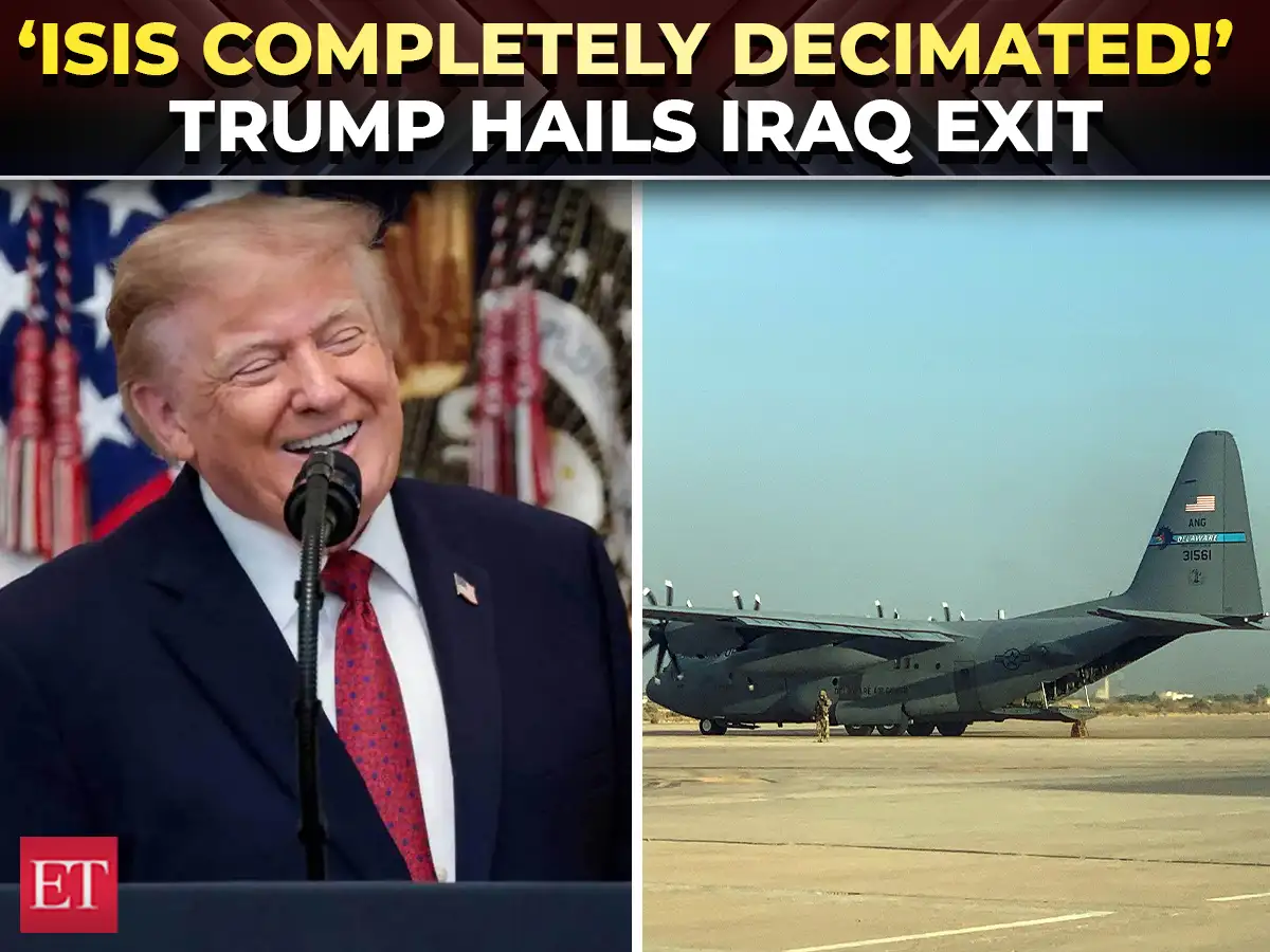 ‘Excursion from hell': Trump announces final US troops exit from Iraq amid uncertainty over Iran war 