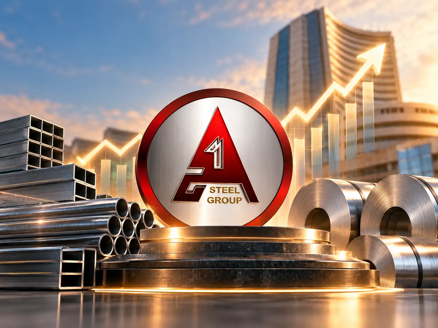 A-One Steels shares list at 14% premium over IPO price on BSE