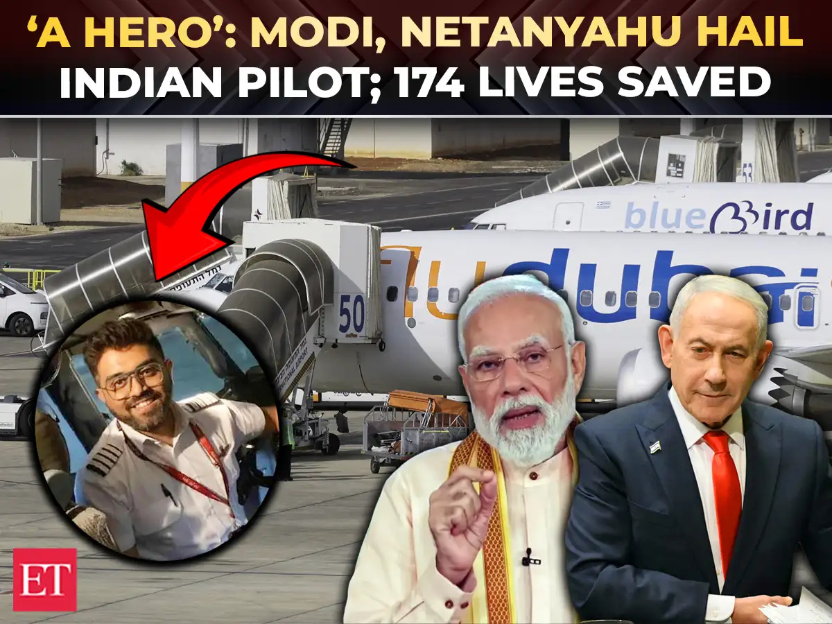 Trump, Netanyahu hail Indian Pilot who saved 174 on Flydubai flight after being stabbed mid-air 