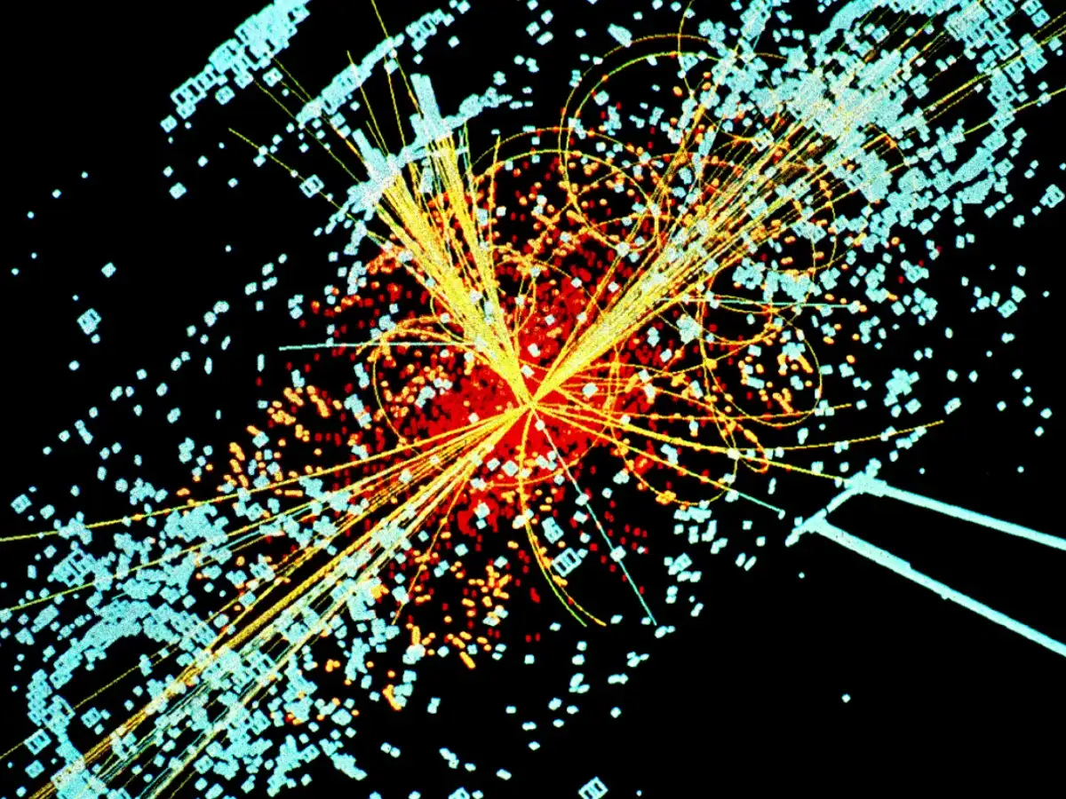 In 2014, volunteers began hunting for unusual features in particle-collision images; by 2026, over 42,000 had examined nearly 39,000 pictures 