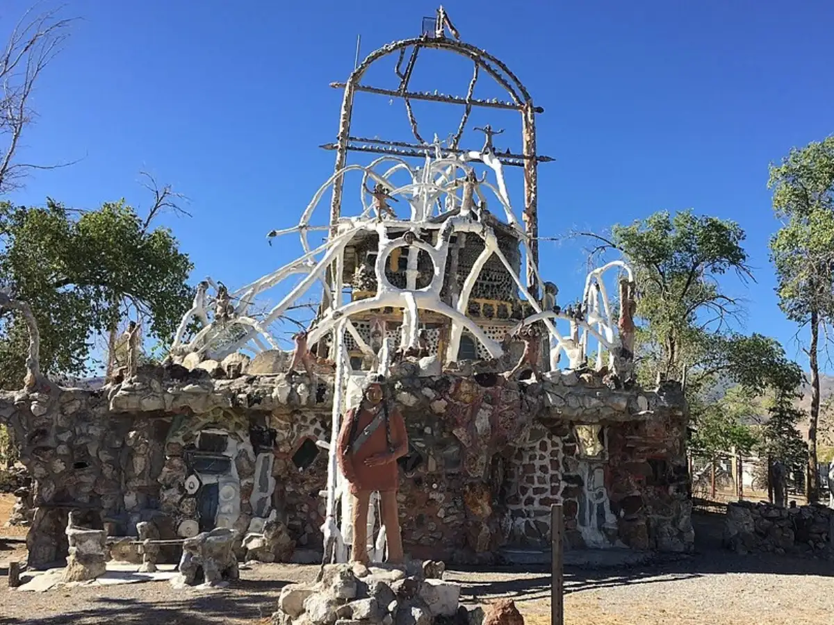In 1969, Frank Van Zant began building beside a Nevada highway; 20 years later, his desert compound had more than 200 concrete sculptures 