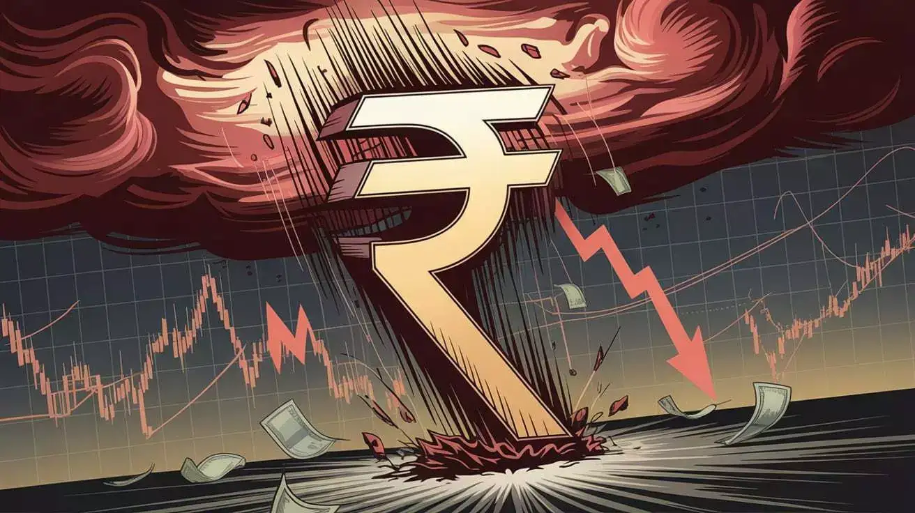 Rupee drops to two-month low as global bond rout deepens, oil jumps