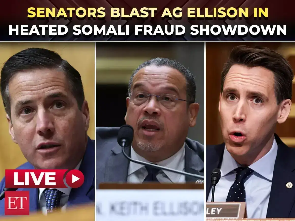 'You helped fraudsters in $9B scam': Senators grill Minnesota AG Keith Ellison at explosive hearing 
