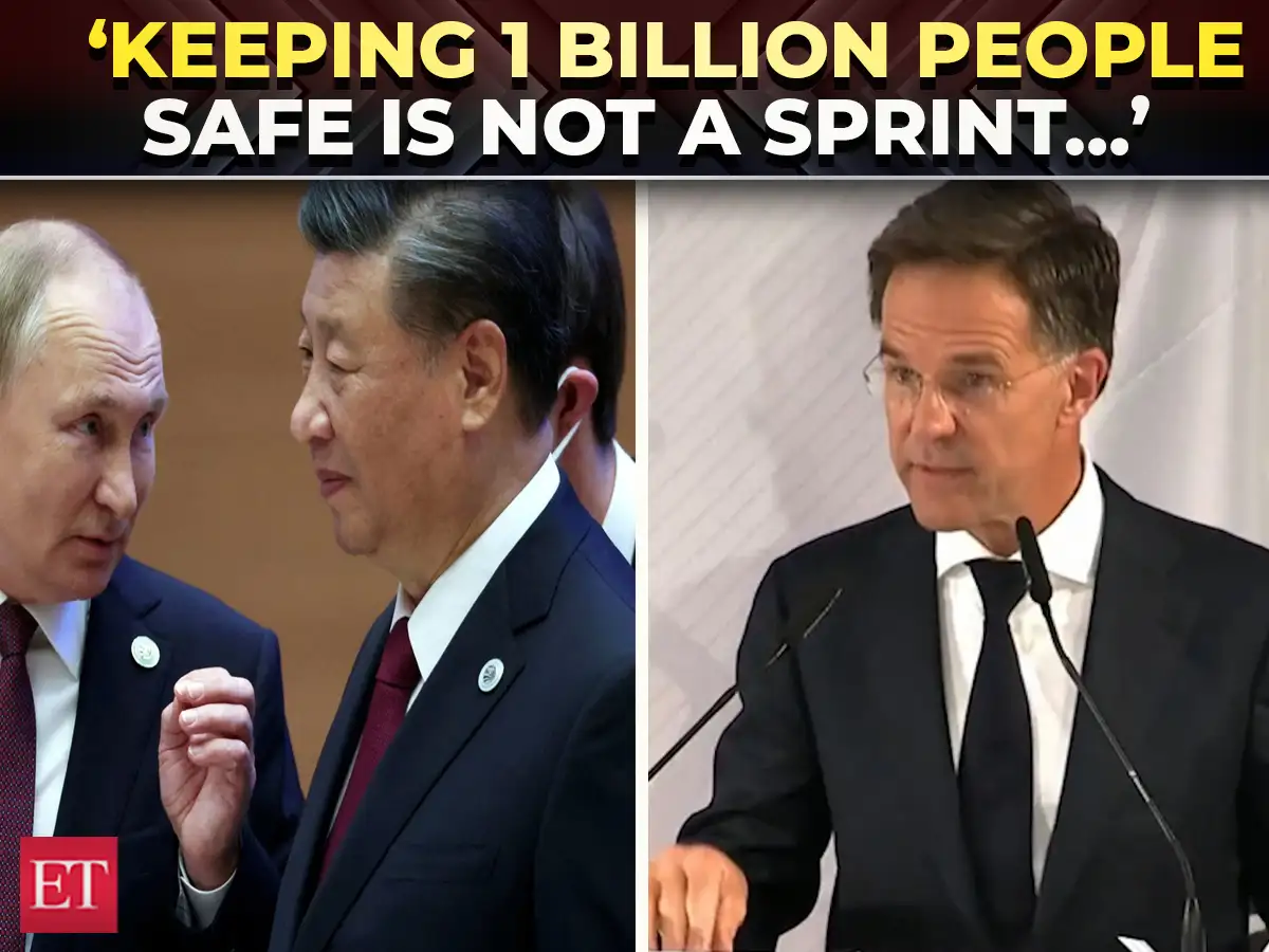 'Strength, speed and stamina...': NATO chief Rutte’s blunt message to Europe on Russia, China 