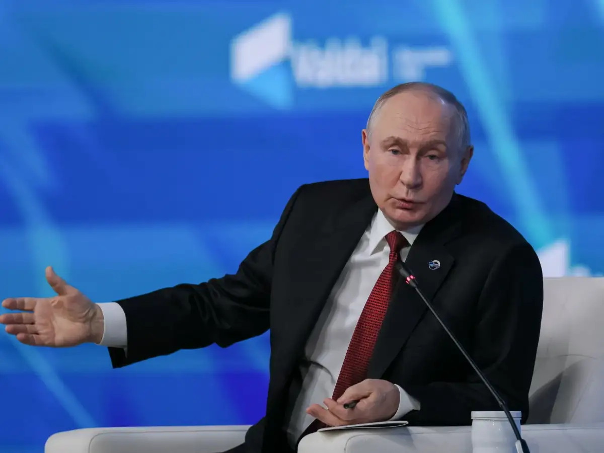 Putin says Russia will consider using full range of weapons in its arsenal if Kaliningrad is threatened 