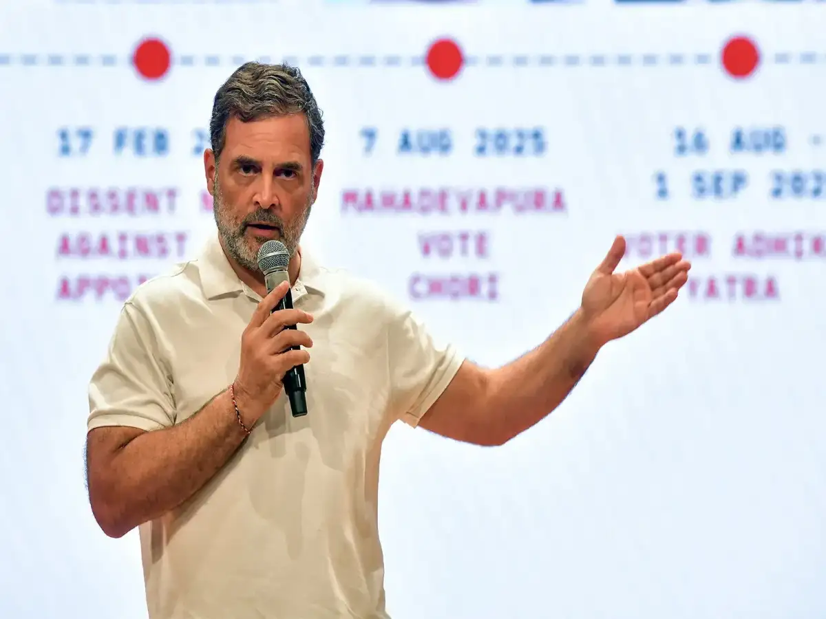 Rahul Gandhi asks who ordered TCS to change Form 6, whether firm was pressured 