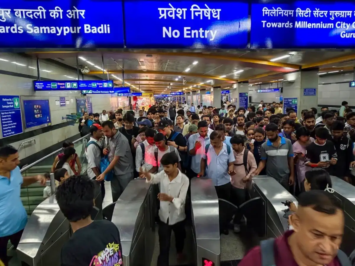 Delhi Metro shuts entry-exit at 11 stations as security tightens amid Oct 2 protest 
