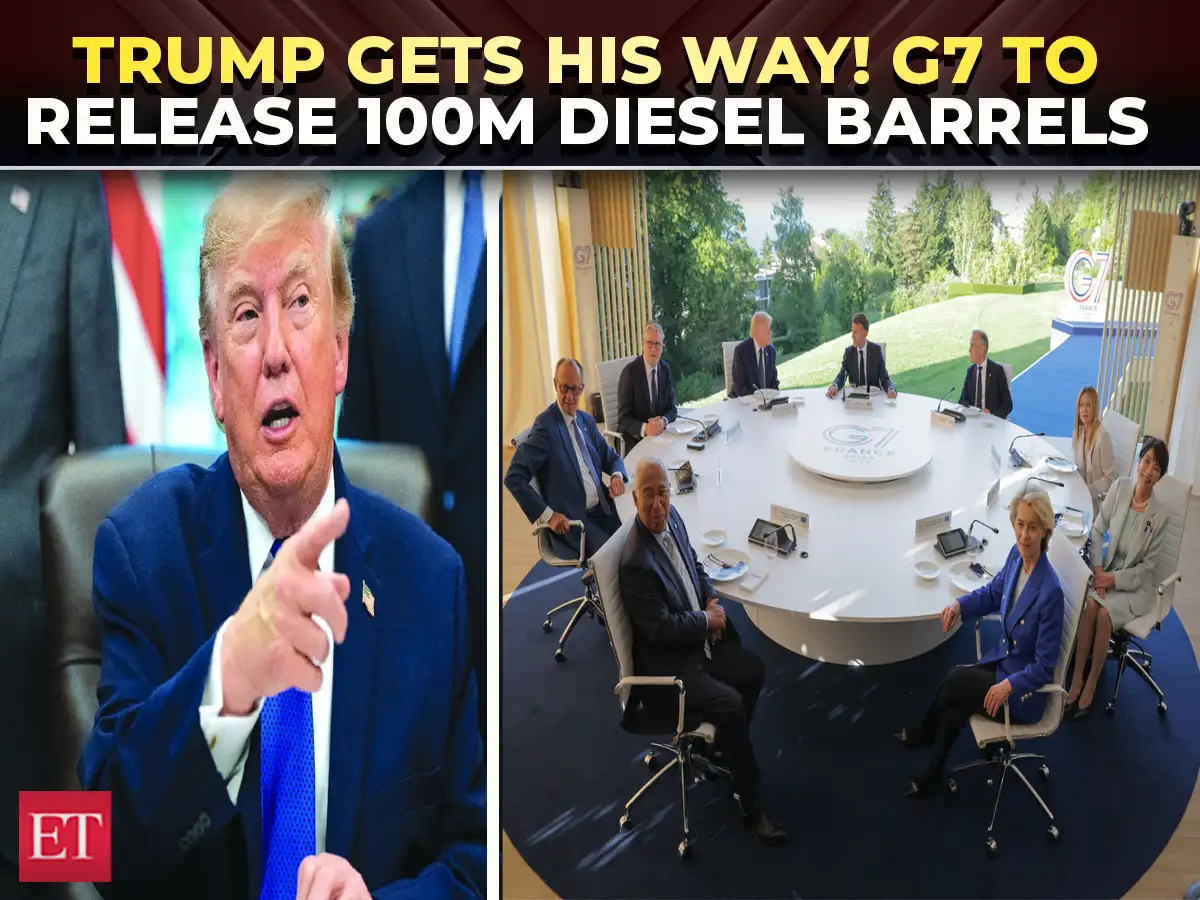 'They just agreed…': Trump gets his way with Europe, G7 to release 100m barrels of diesel reserves 