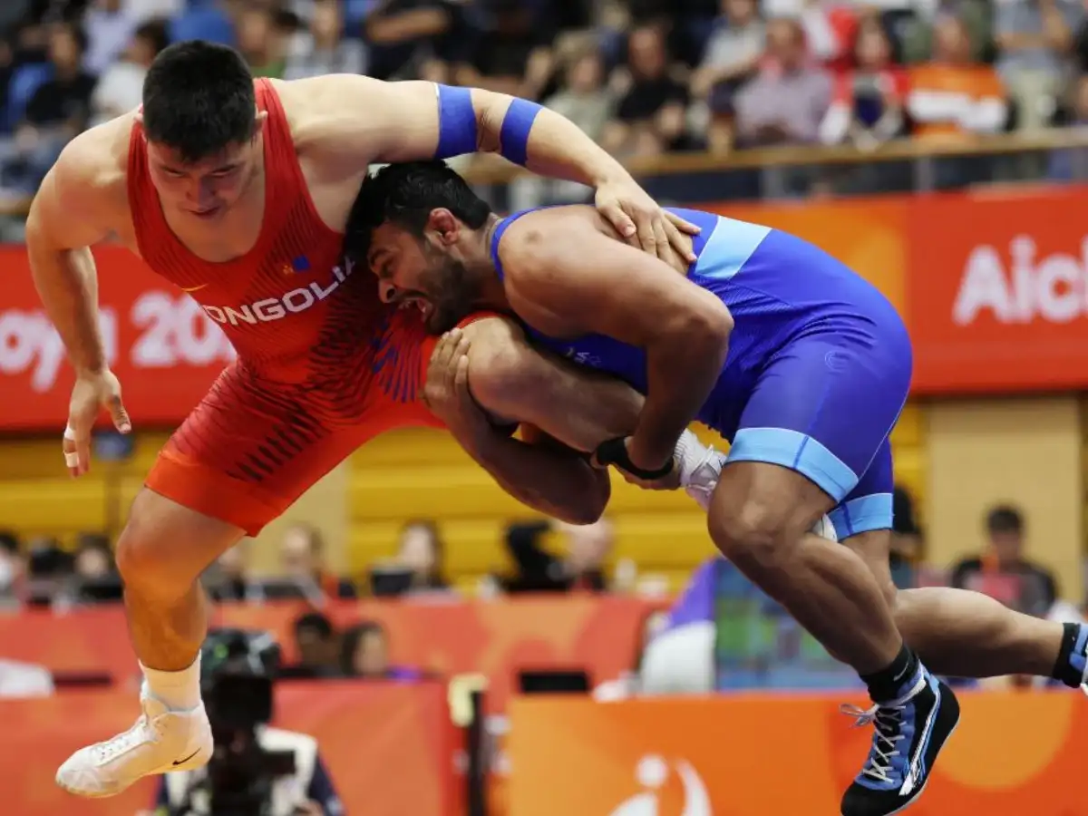 Wrestler Deepak Punia adds bronze to his Asian Games collection 