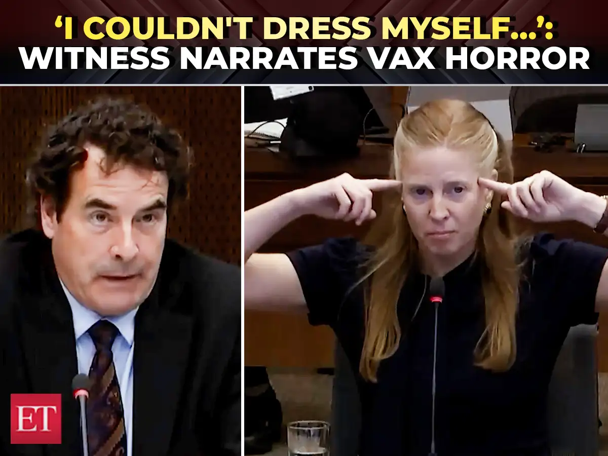‘I wanted to bang my head on stairs’: Witness recalls horrifying pain she experienced from COVID Vax 