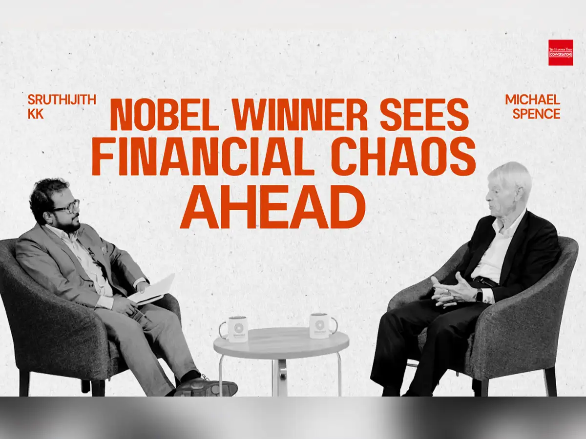 ET Conversations | Michael Spence: AI Debt Bubble, US Recession, India-China Gap 