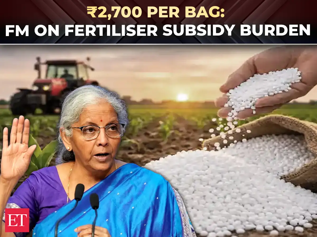 Fertilisers have gone through the roof; no country can sustain buying at this level: FM Sitharaman 