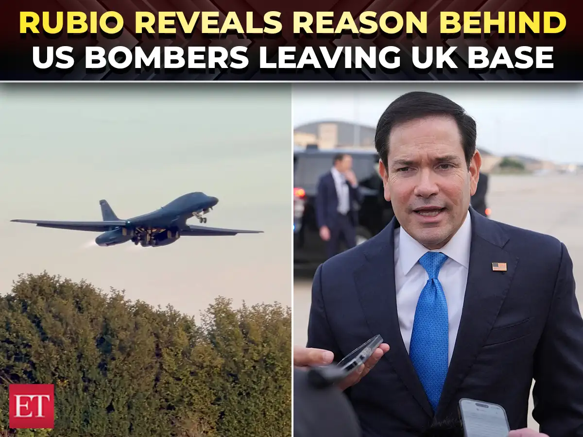 'Not directly tied to…': US bombers gone! Rubio confirms all aircraft left UK Base after terror plot 