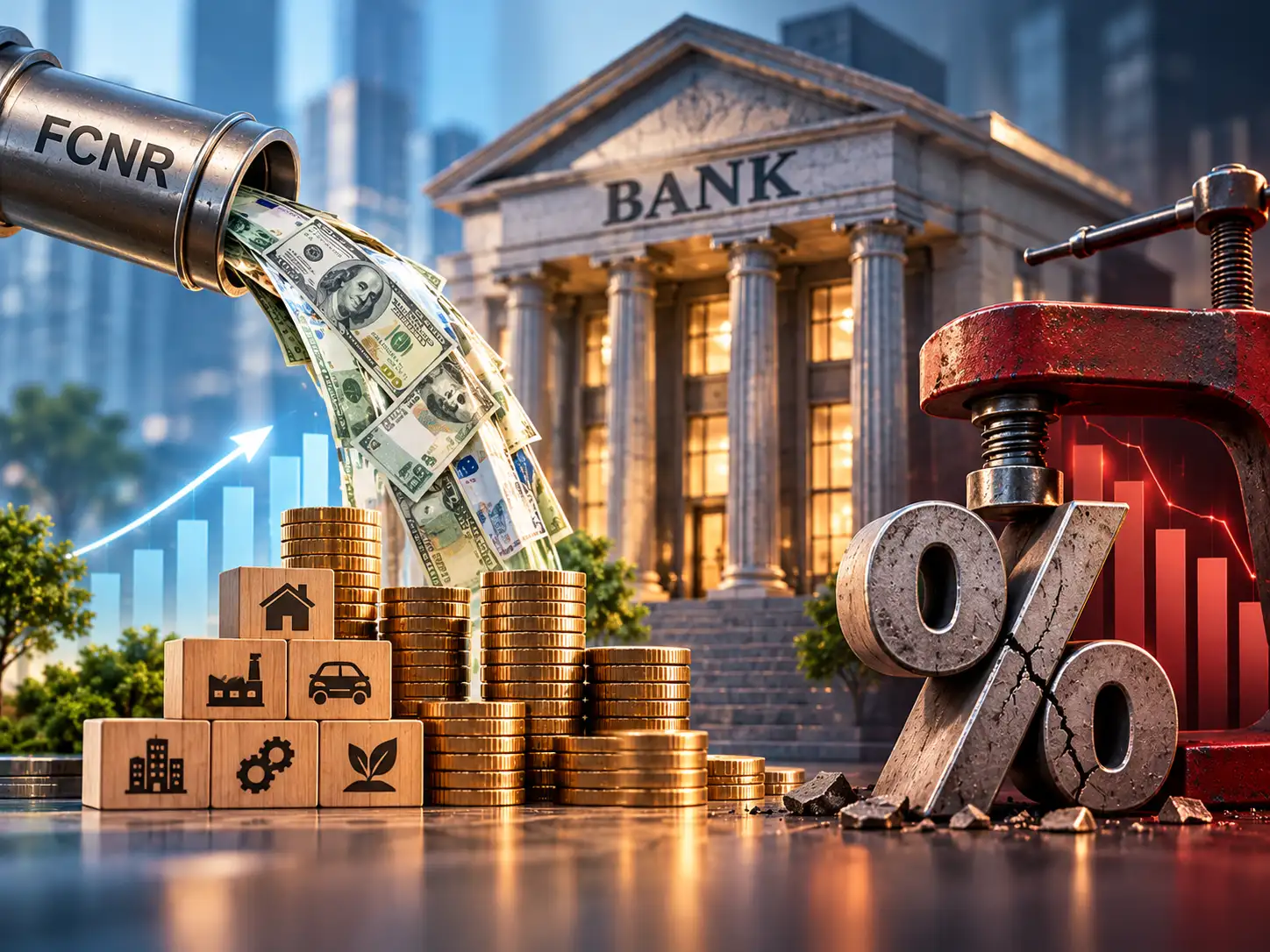 Indian banks face a Q2 paradox: FCNR boosts loan growth but margins shrink