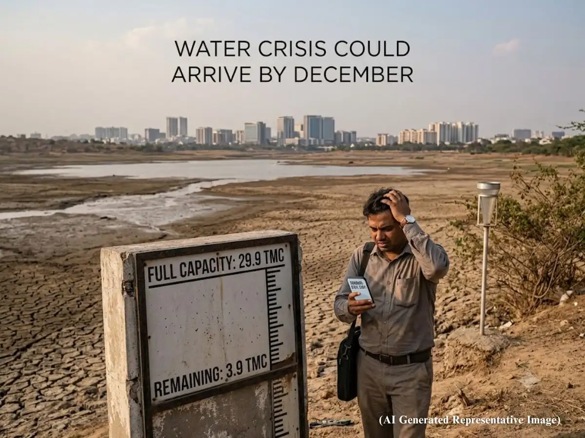 Hyderabad faces drinking water crisis by December; Singur reservoir, crucial to city's IT belt, has only 60 days of supply left 