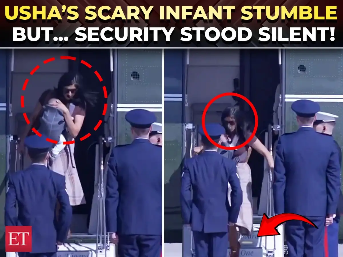 'Why did no one help?': Usha’s terrifying Baby-in-arms stumble moment goes viral; Internet erupts 