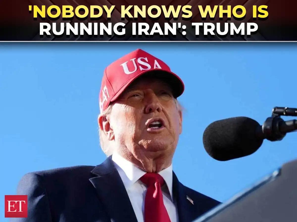 ‘Nobody knows who the hell is running the country’: Trump says Iran’s leaders are gone 