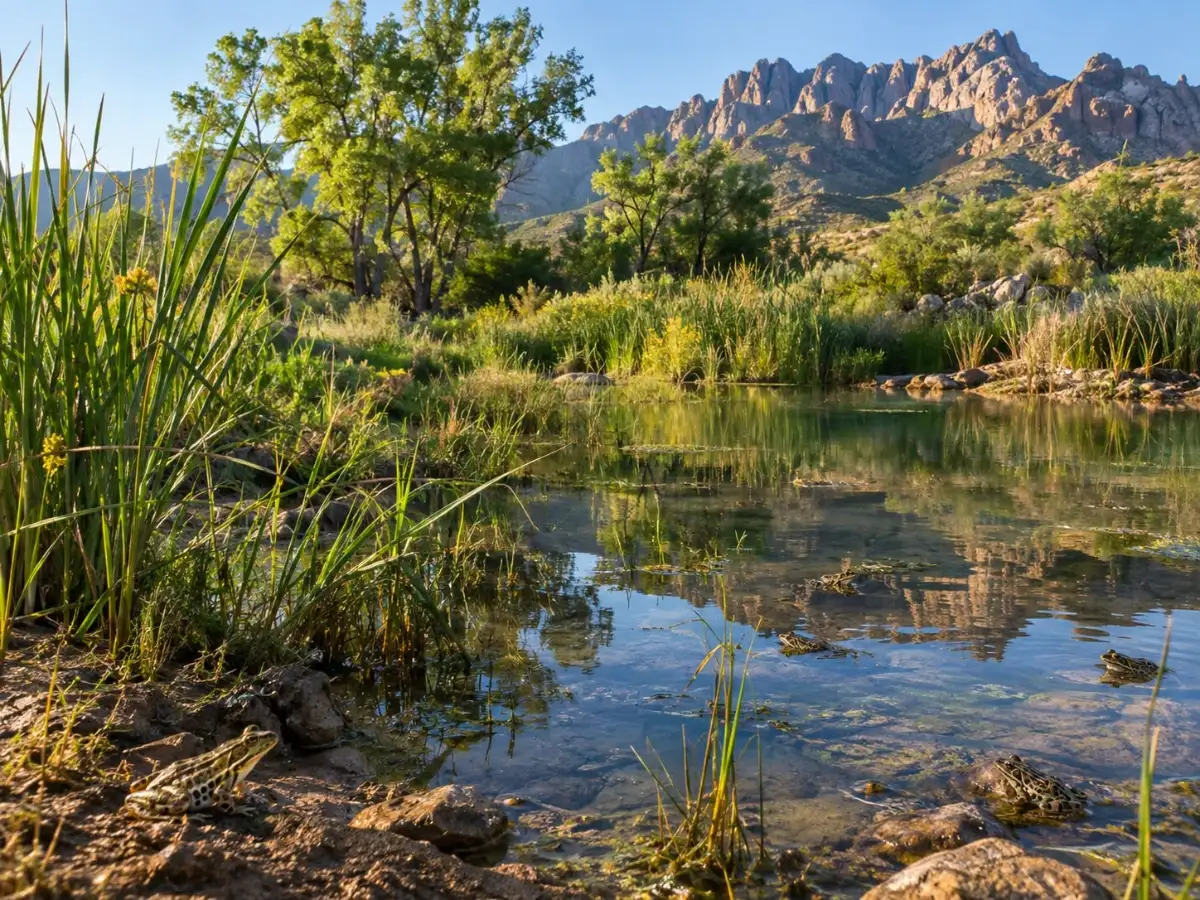 Arizona removed invasive bullfrogs and rebuilt native frog habitat; Chiricahua leopard frog breeding sites grew from 7 in 2013 to 19 by 2019 