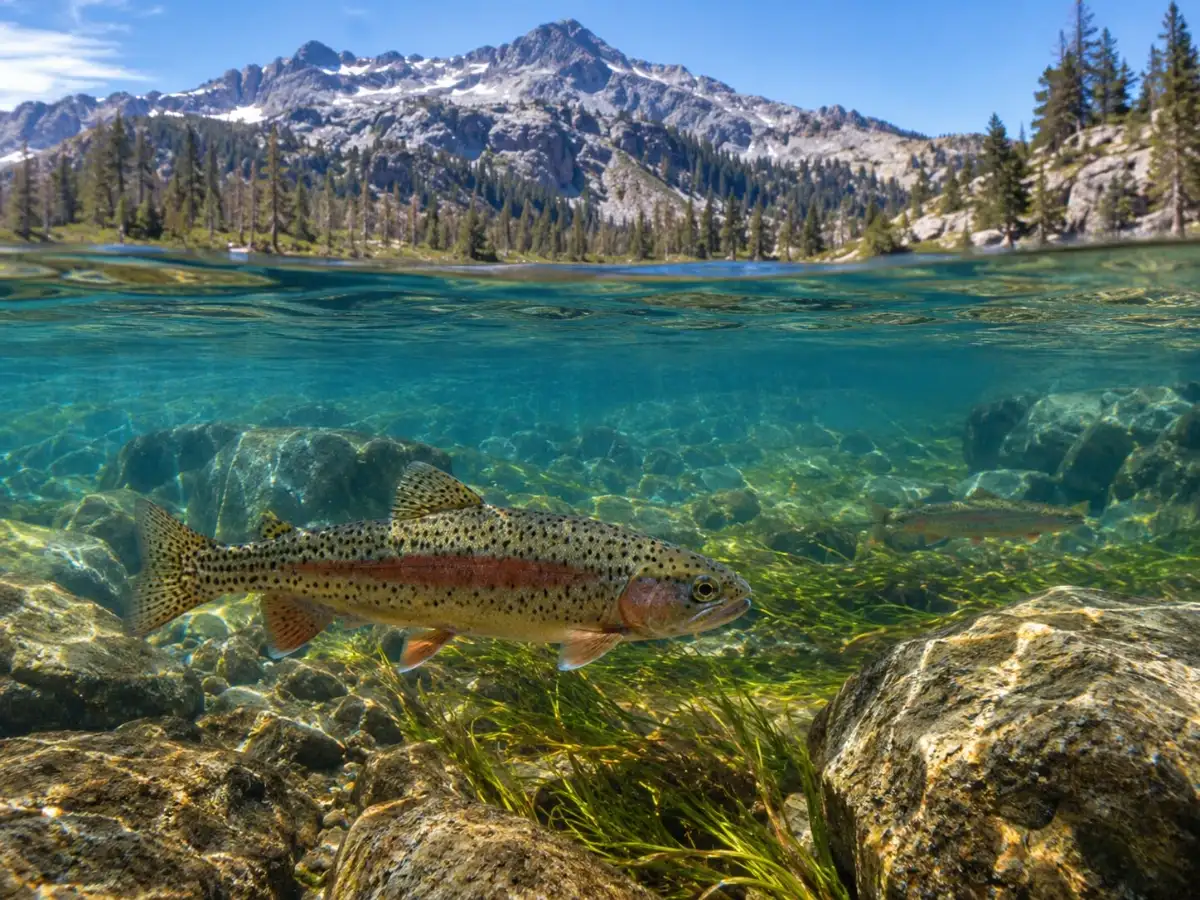 California began removing invasive brook trout near Independence Lake in 2005; a study found young Lahontan cutthroat trout survival increased from 4% to 12% 