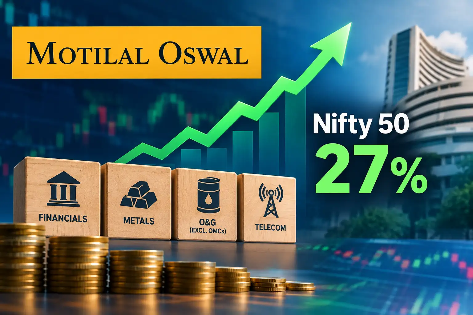 Nifty earnings seen rising 27%, strongest growth in 17 quarters in Q2: Motilal Oswal