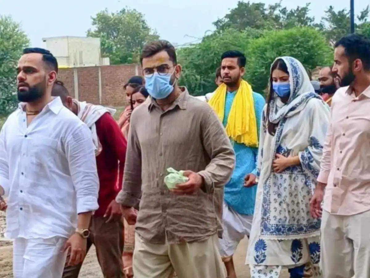 Virat Kohli, Anushka Sharma paid Rs 5 crore to visit Premanand Maharaj ashram in Vrindavan? Couple issues statement 