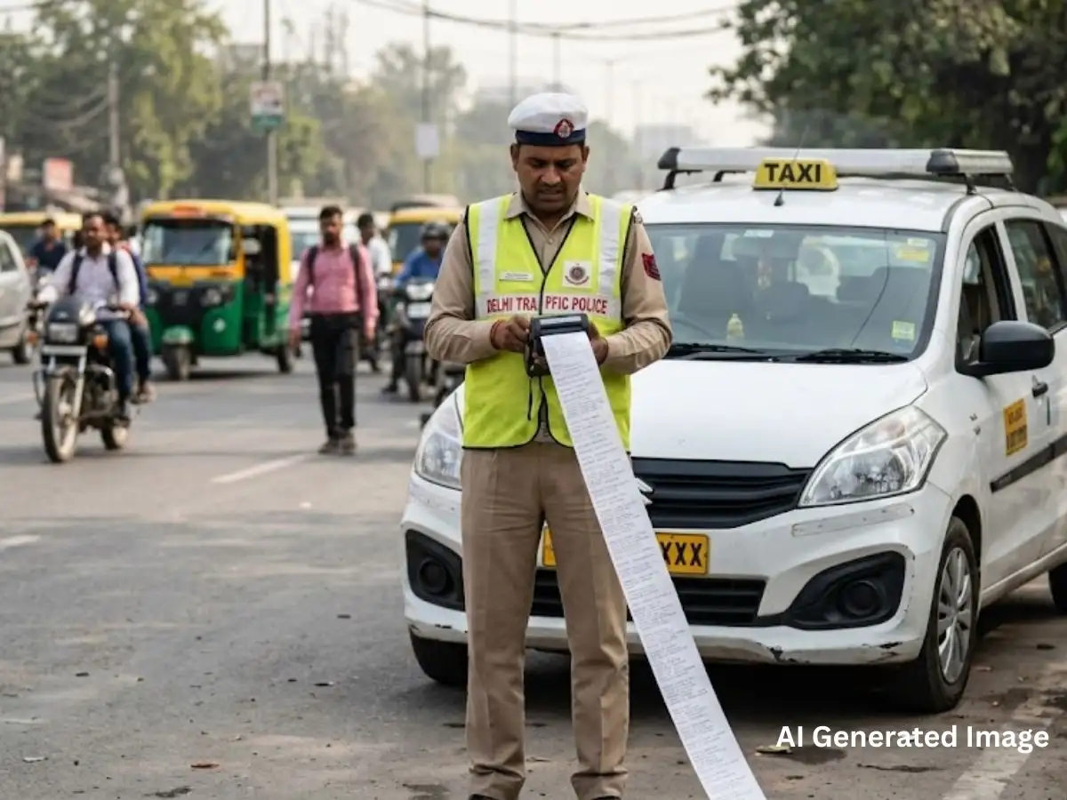 Delhi cab driver racks up 208 speed violations totalling more than Rs 4 lakh in 15 months, now faces licence suspension 