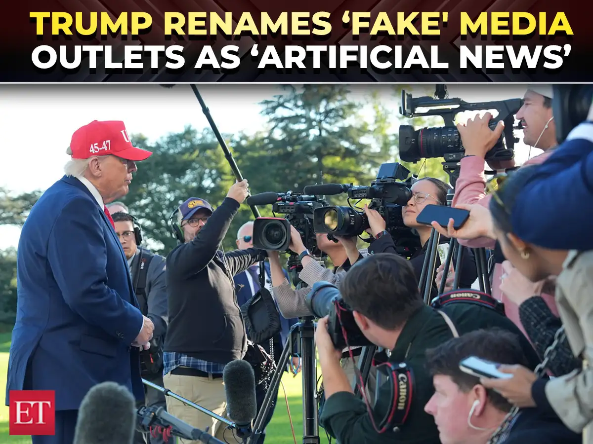 ‘Artificial news!’: Trump coins new name for ‘fake’ media, 'as Prez, I need to be more respectful…' 