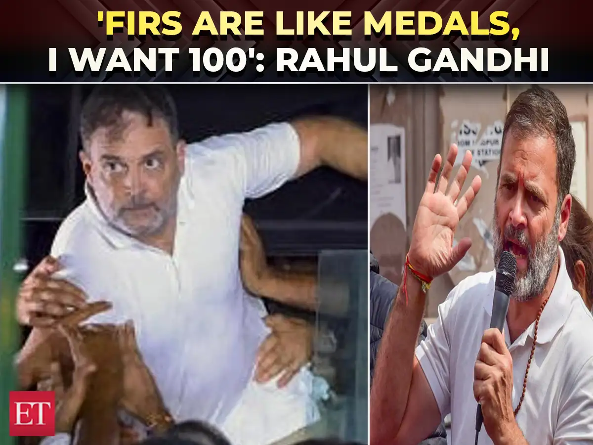 'Every FIR a medal…my target is 100': Rahul Gandhi demand  Gyanesh Kumar's resignation 