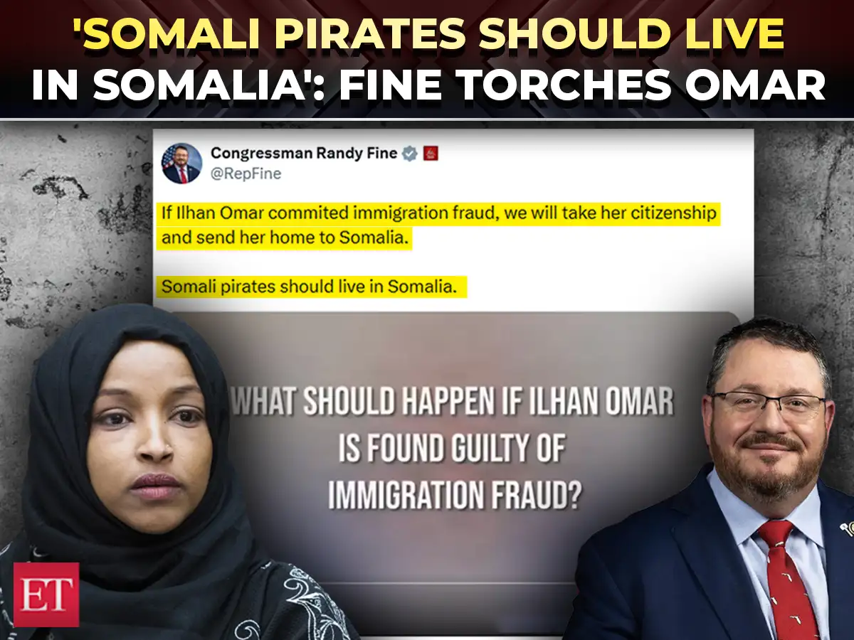 'Send her home to Somalia': Rep. Fine targets Ilhan Omar amid probe over immigration fraud claims 