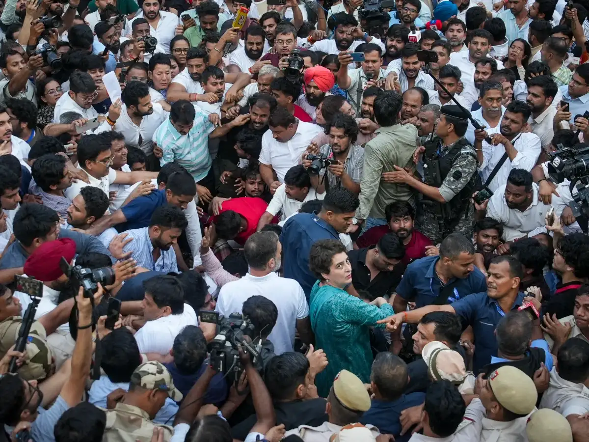 ‘Police scratched me all over’: Priyanka Gandhi recalls being dragged away after detention at Jantar Mantar 