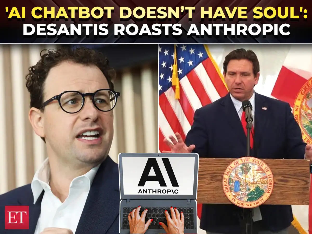 'Really creepy!': DeSantis mocks Anthropic CEO for inviting religious leaders to bless his AI model 