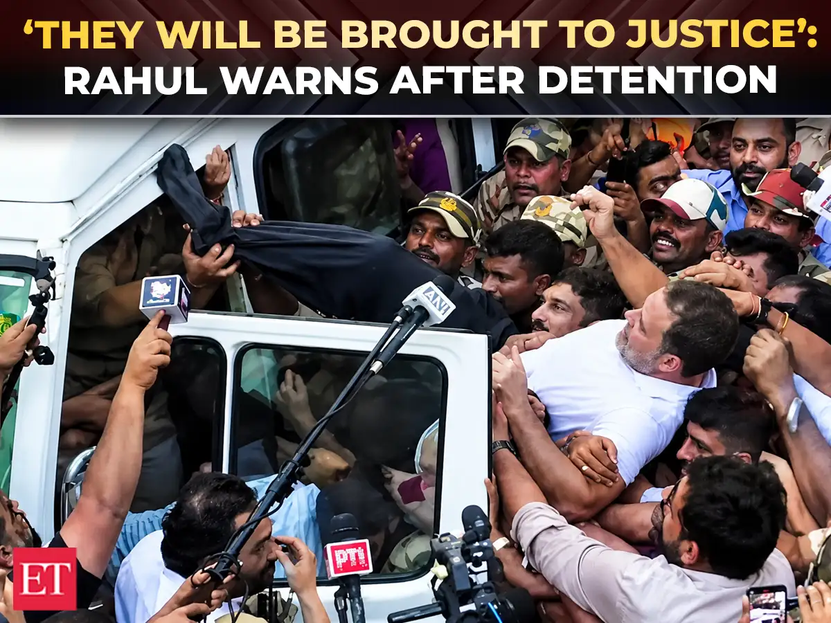 Rahul Gandhi, Priyanka detained on way to Jantar Mantar; LoP says ‘they are going to pay for it’ 