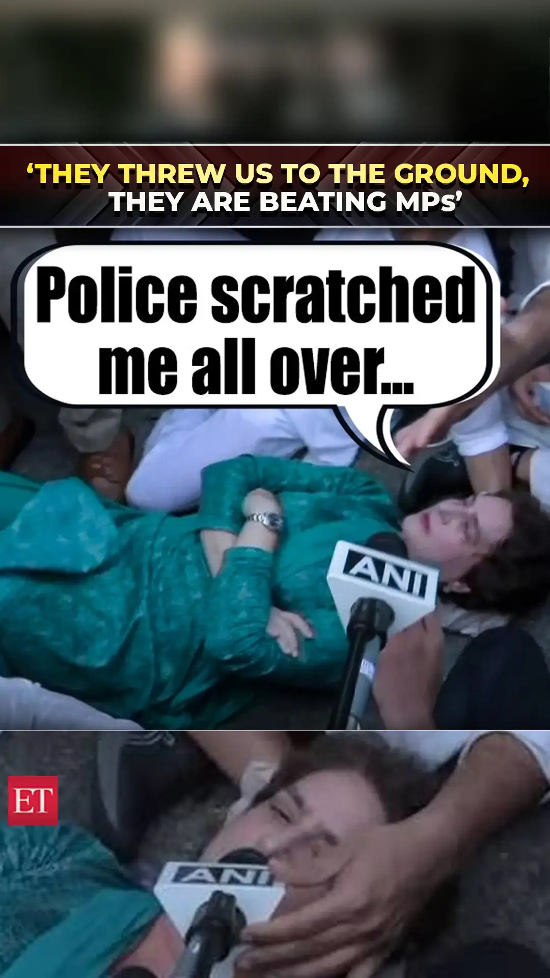 'Police scratched me…': Priyanka Gandhi Vadra makes shocking allegations on Delhi Police personnel 