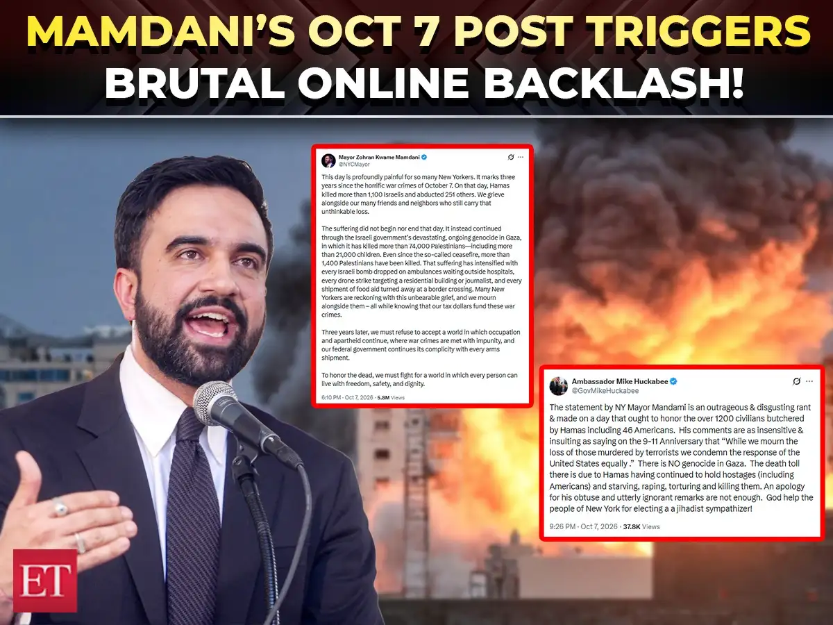 'God help NYC for electing jihadist sympathizer': Mamdani’s Oct 7 'Israel genocide’ post sparks fury 