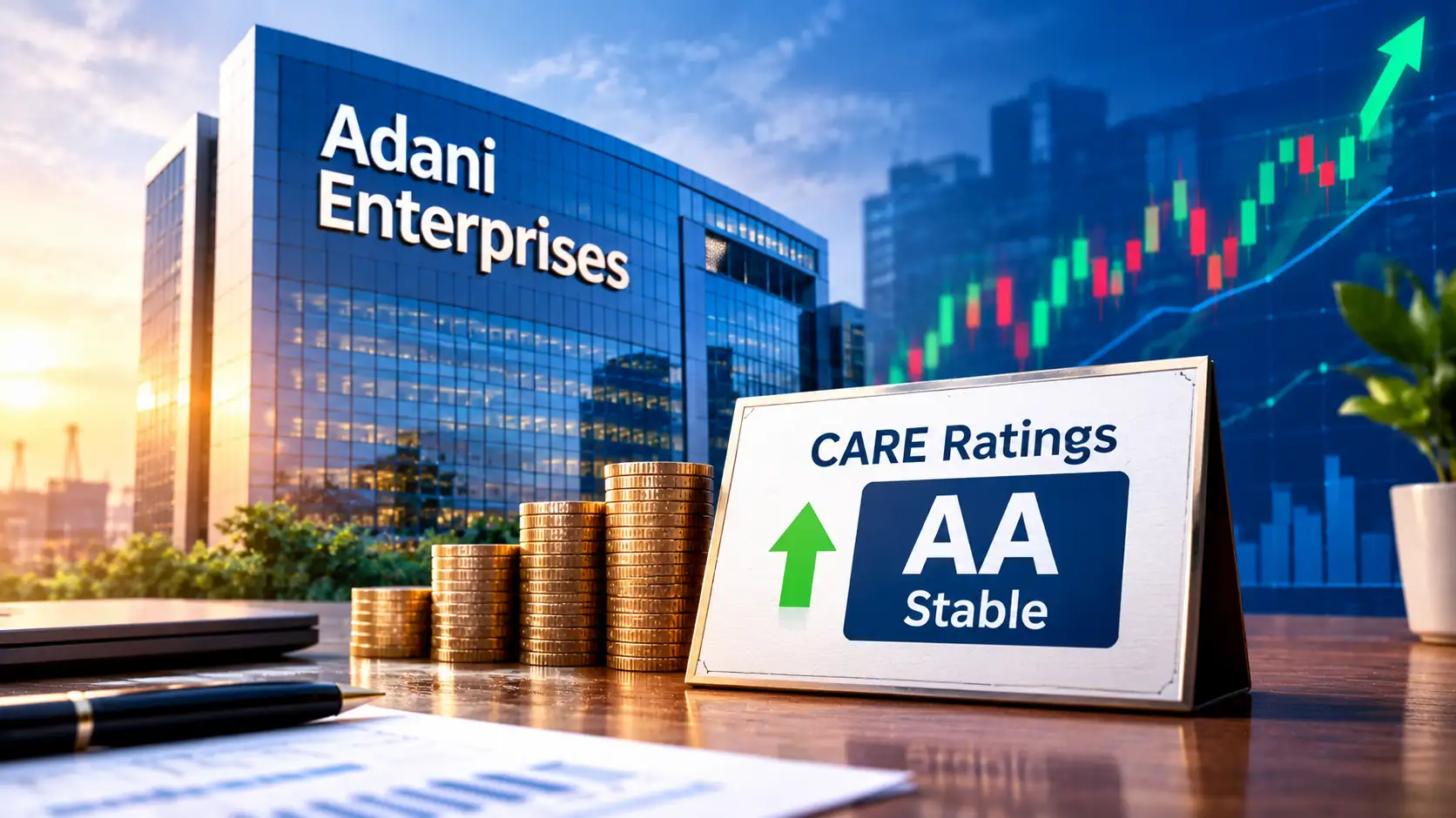 Adani Enterprises shares in focus as company gets CARE Ratings upgrade to AA; Stable