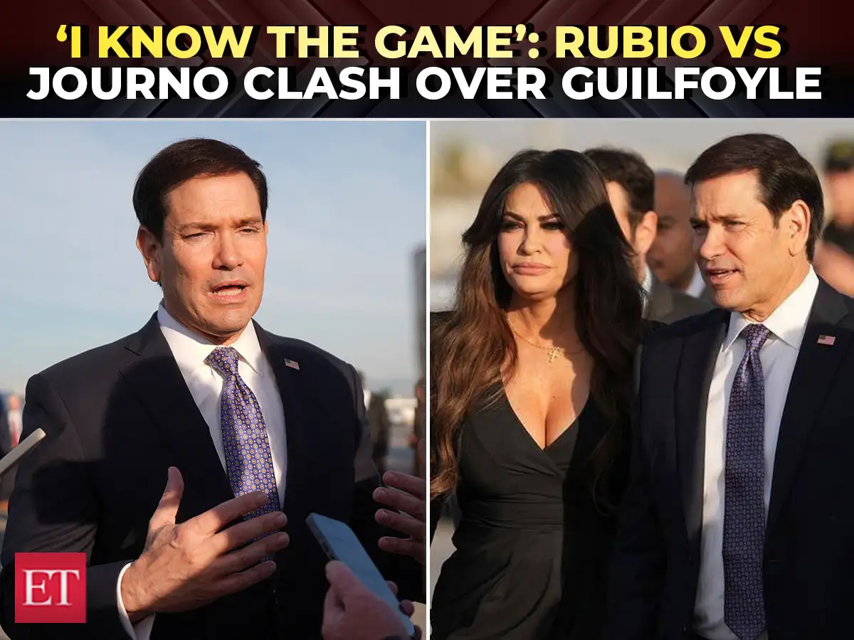 ‘Get that out of your head’: Rubio loses cool at Reporter over Kimberly Guilfoyle questions | WATCH 