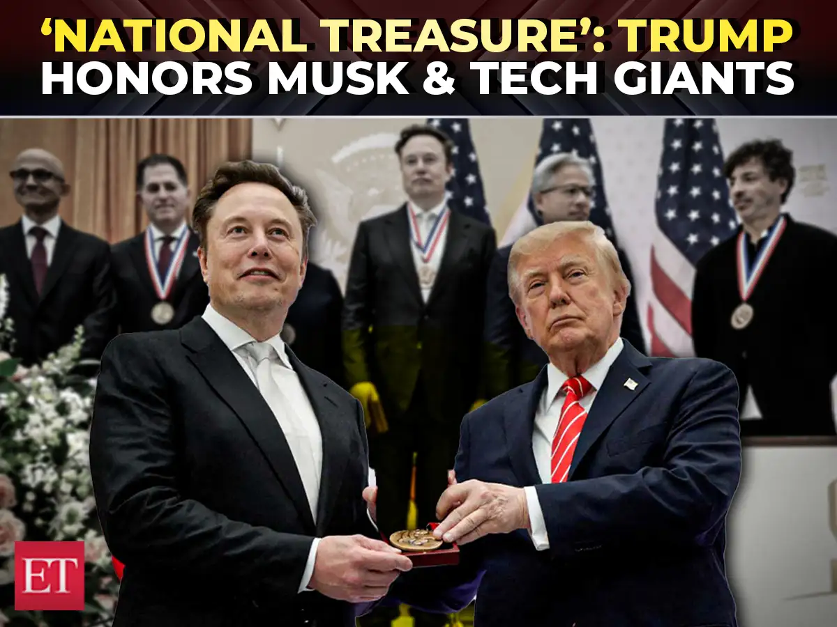 ‘Modern day Thomas Edison…’: Trump honors Musk and tech giants with National Medal of Science awards 