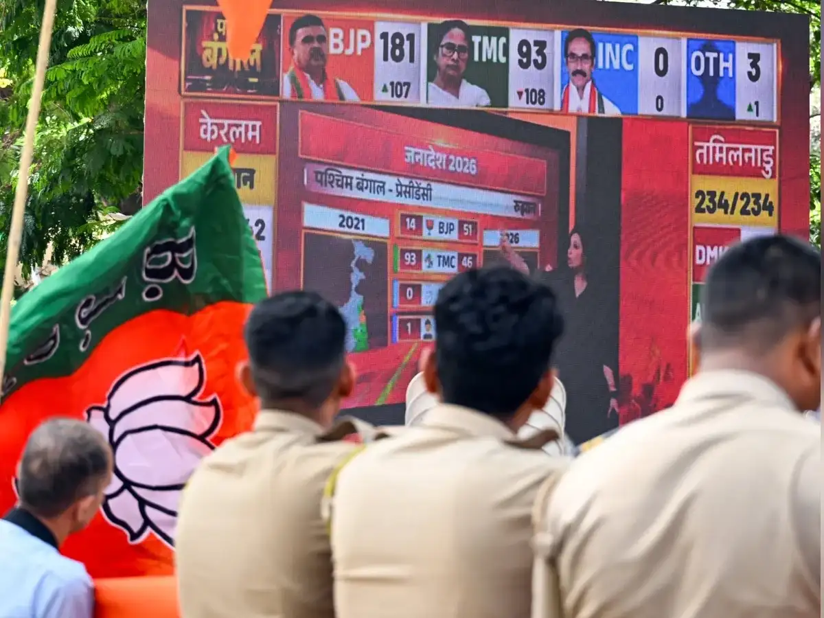 Election Results 2026 Today, October 9: BJP, Congress, TVK or TMC? Check who is winning in Tamil Nadu, West Bengal, Assam and Puducherry bypolls? 